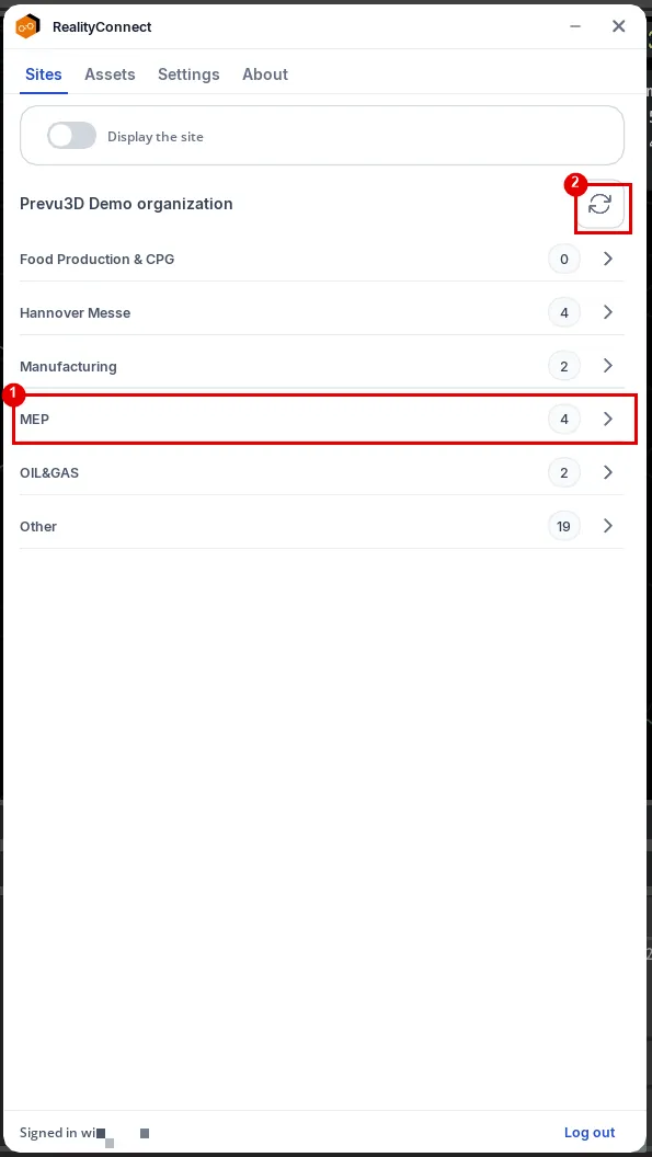 RealityConnect Omniverse accessing your data