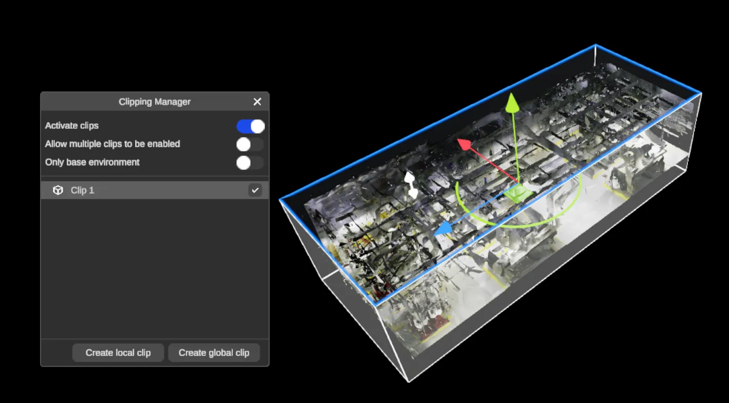 RealityPlan Clipping Manager