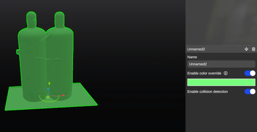 RealityPlan Color override