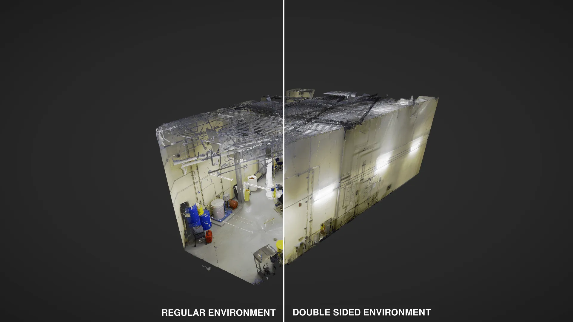 RealityPlan Double sided environment