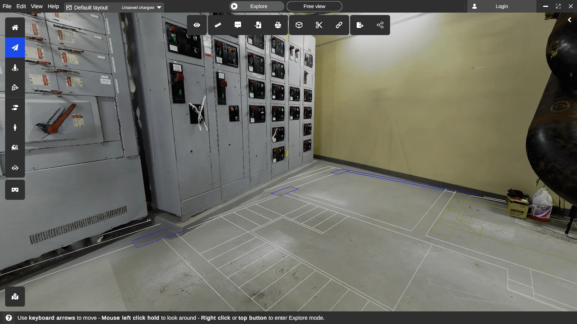 RealityPlan DXF layer controls
