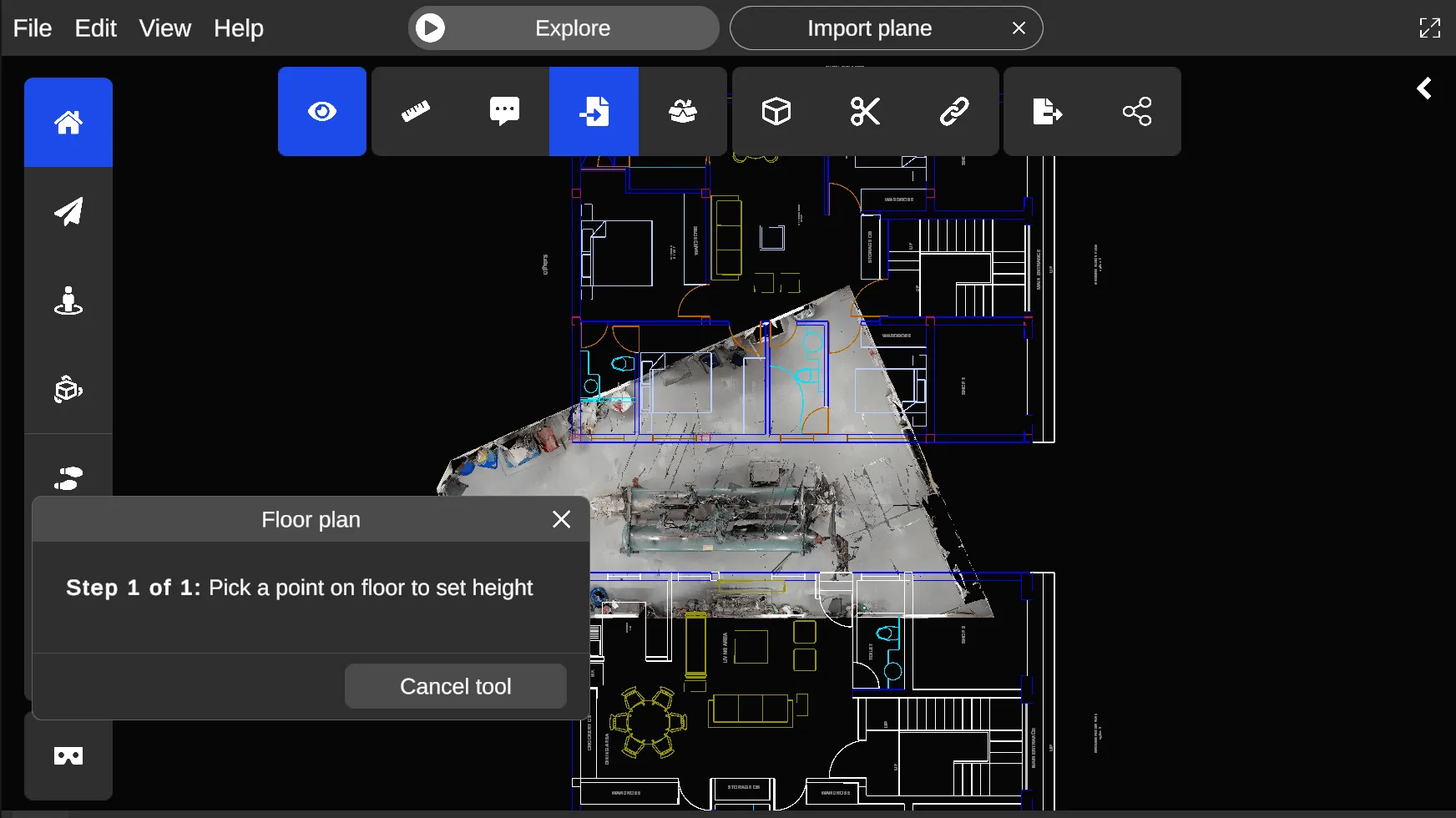 RealityPlan DXF file import