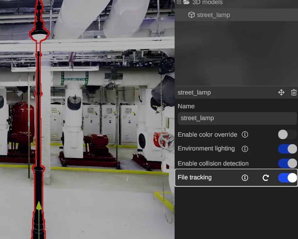 RealityPlan Enabling file tracking