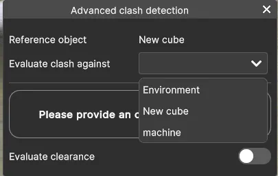 RealityPlan How to access the clash detection tool