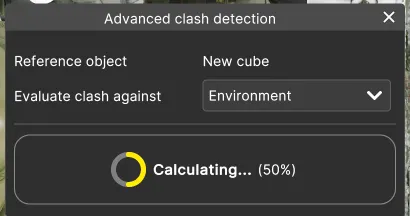 RealityPlan How to access the clash detection tool