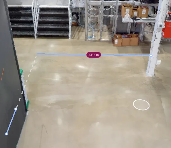 Orthogonal measurement in the new viewer