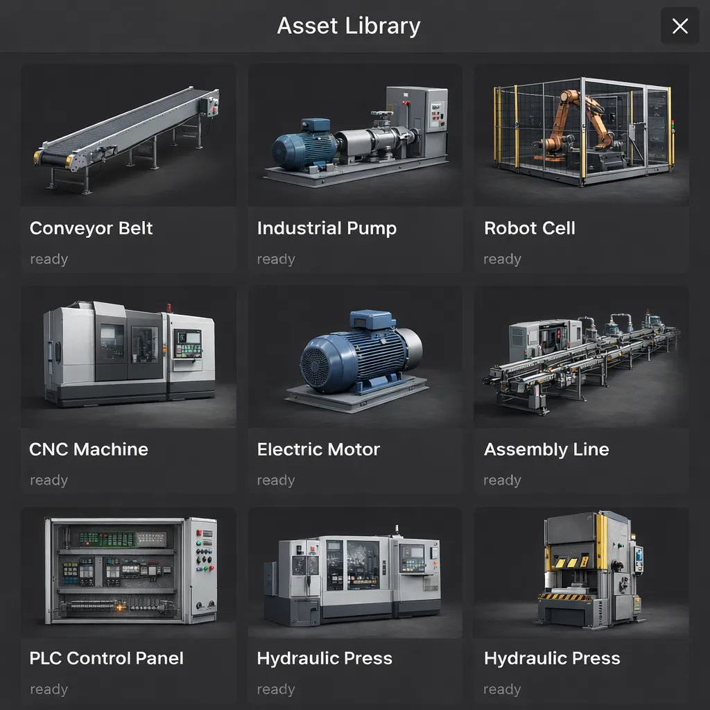 RealityPlan Asset Library