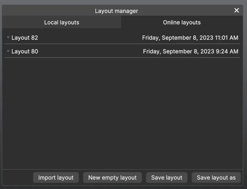RealityPlan Sharing a layout as a file