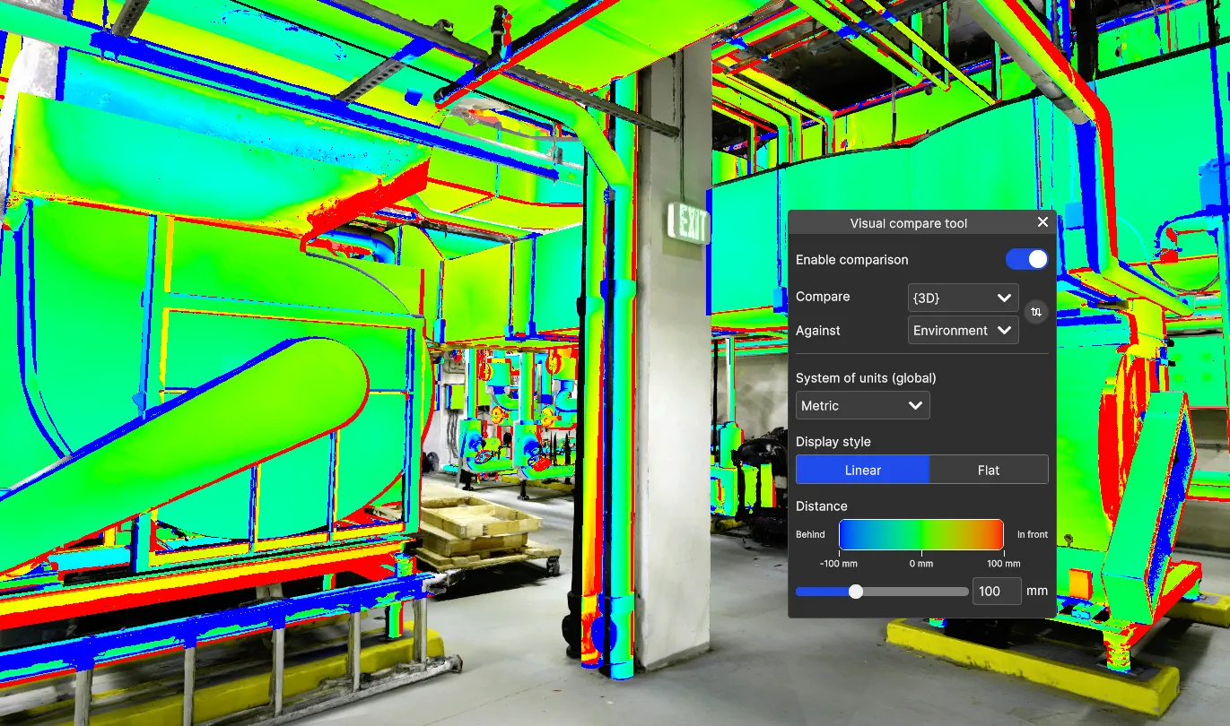 RealityPlan Visual compare