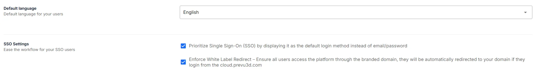 RealityPlatform Customize additional settings