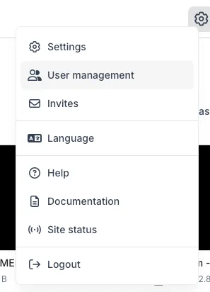 RealityPlatform Accessing the user list