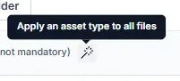 RealityPlatform Asset upload apply type all