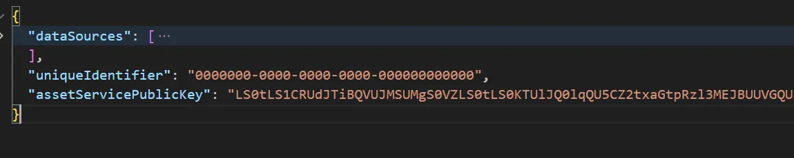 Integration Server public key configuration