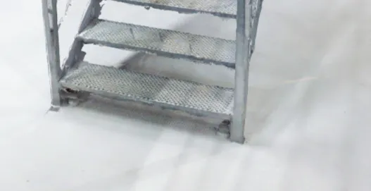 Staircase without texture projection