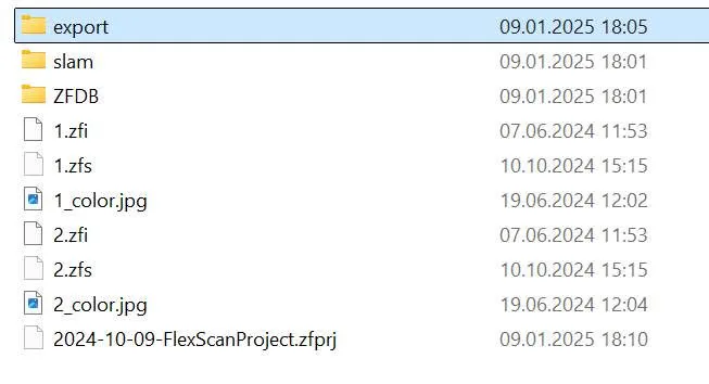 RealityPlatform Export settings
