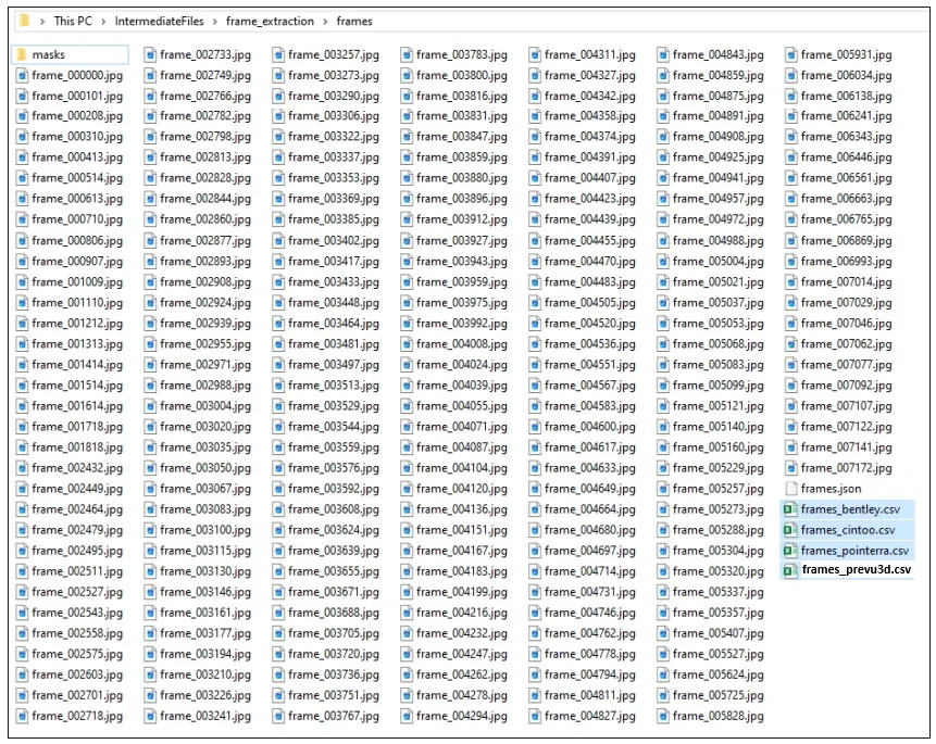 RealityPlatform Export settings