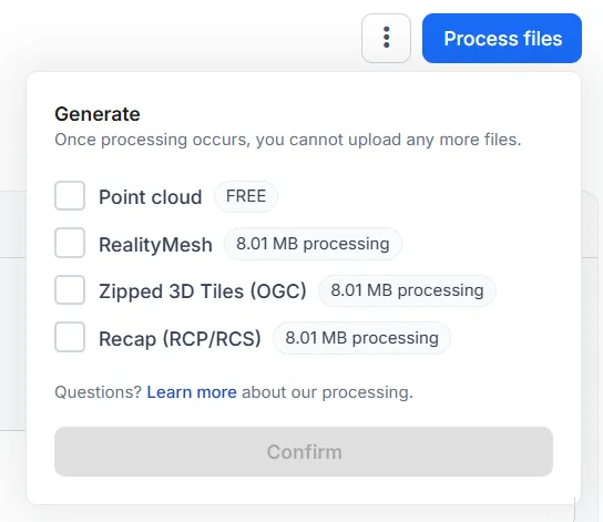 RealityPlatform Incremental and multi-phase processing