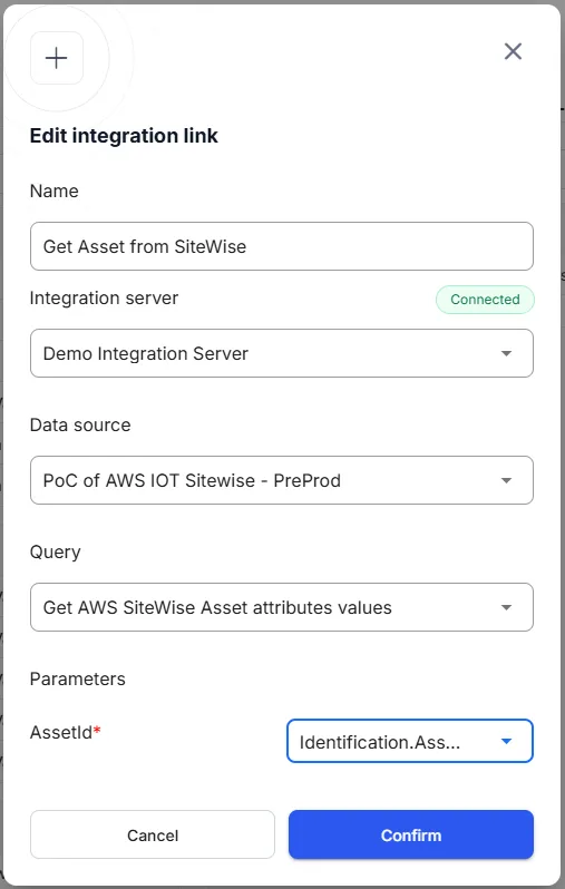 RealityPlatform Asset type integration property mapping