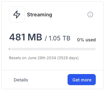 RealityPlatform streaming usage