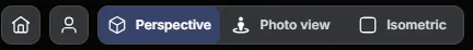 RealityTwin Navigation menu