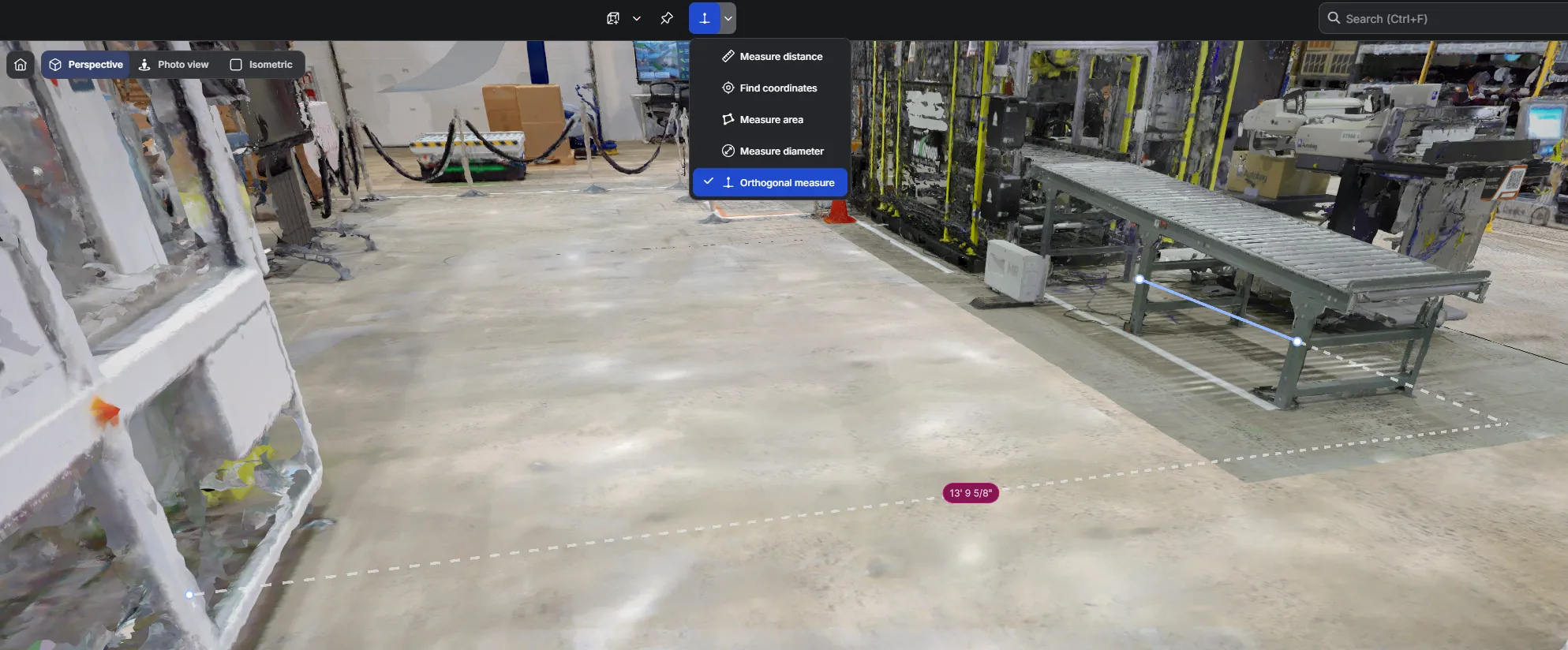 RealityTwin Orthogonal measurement