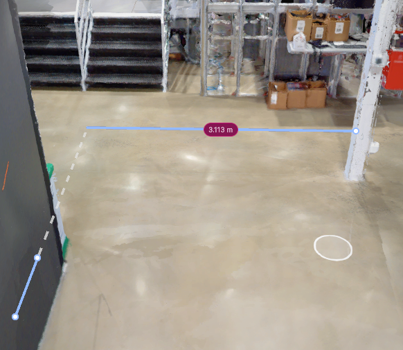 Orthogonal measurement in the new viewer